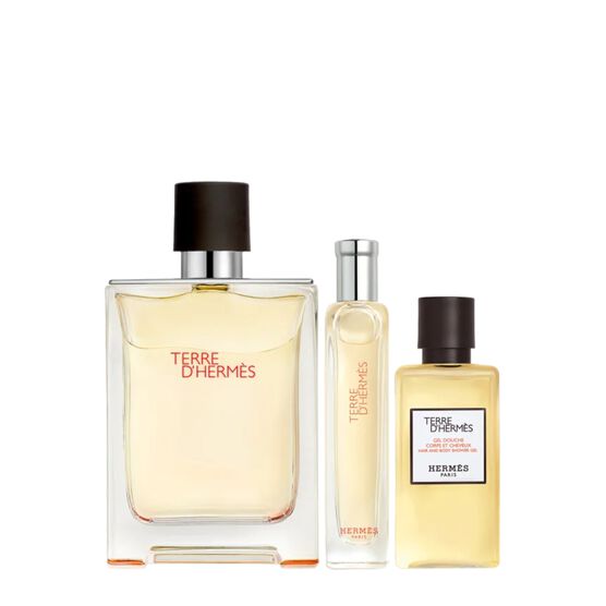 Kit Coffret Hermès Terre D' Hermes Masculino Eau de Toilette